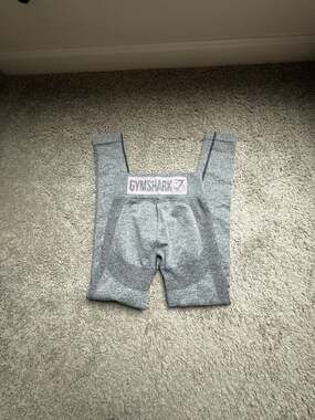 Gymshark Flex High Waisted Leggings Grey Marl